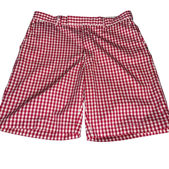 Ralph Lauren RLX Men's sz 34 Pink Fuschia White Check Golf - Picture 1 of 11